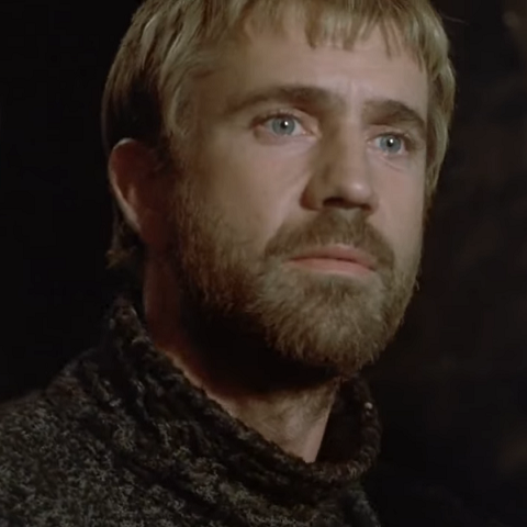 Mel Gibson as Hamlet